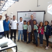 Bolsistas do Projeto Atletas de Ouro Participam do Dia C da Ciência za