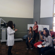 Laboratórios de Fisiologia do Exercício e Biomecânica participam do I curso de Integração em Saúde e Nutrição lenice